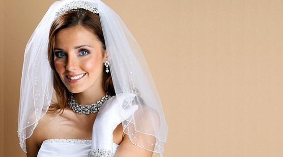 medium length wedding veils